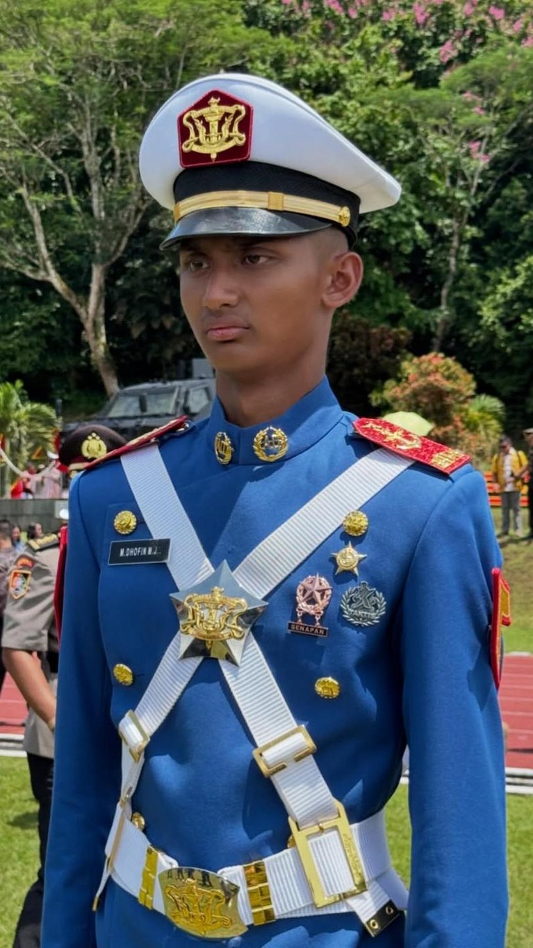 Anak Ibnu Jamil, Dhofin, menjalani Wisuda Prabhatar 2025 Akademi TNI-Akpol,