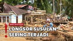 Dampak Banjir Bandang Sumatera Utara, Banyak Kayu Gelondongan
