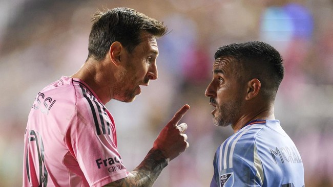 Kemenangan telak yang didapat Inter Miami atas New York City di final Wilayah Timur diwarnai ketegangan ketika Lionel Messi mengamuk di tengah lapangan.