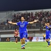 Thom Haye sumbang satu gol saat Persib Bandung kalahkan Madura United pada lanjutan Super League 2025/2026 di Stadion Gelora Ratu Pamelingan, Pamekasan, Minggu (30/11). (Arsip Persib Bandung)