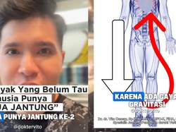 Viral di Medsos Manusia Ternyata Punya Jantung Kedua di Betis, Apa Maksudnya?