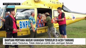 VIDEO: Bantuan Pertama Masuk Kawasan Terisolir di Aceh Tamiang