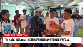 VIDEO: Tim Natal Nasional Distribusi Bantuan Korban Bencana