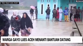 VIDEO: Warga Gayo Lues Menanti Bantuan Datang