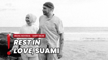 Tulis Pesan Perpisahaan, Richa Novisha Selalu Setia Bersama Gary Iskak
