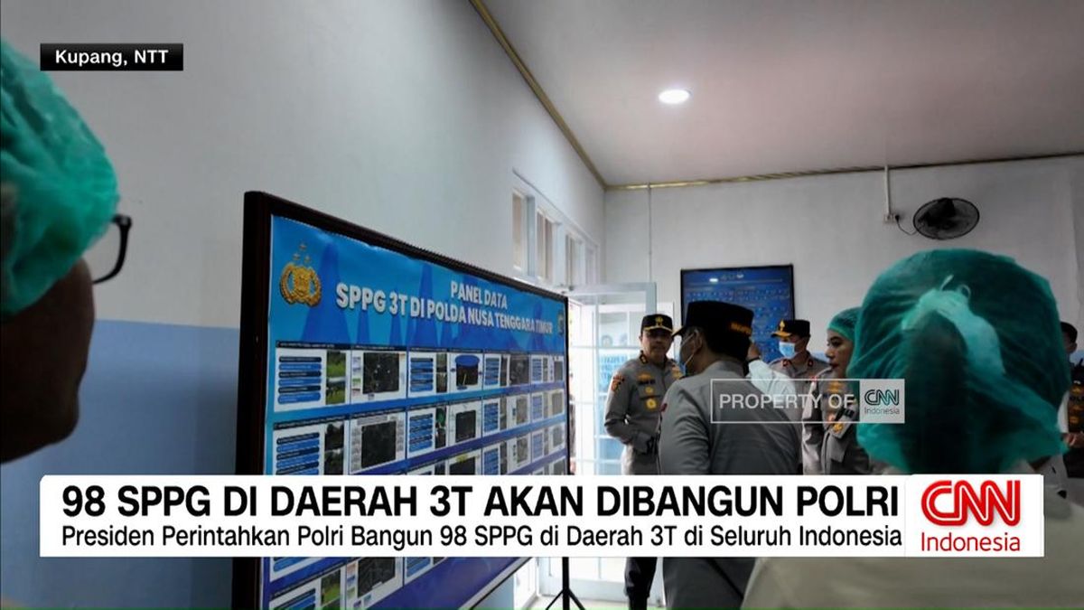 VIDEO: Presiden Perintahkan Polri Bangun 98 Dapur Gizi di Wilayah 3T