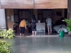 Untuk Pertama Kalinya Tjong A Fie Mansion di Medan Terendam Banjir!