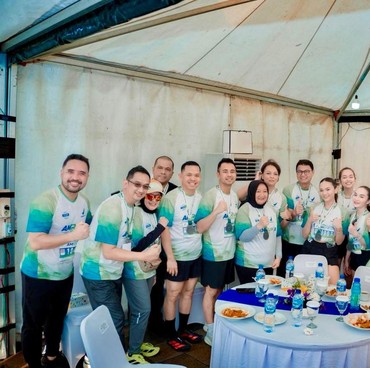 Gilang Juragan 99 Ajak Raffi Ahmad untuk Ikut Tren Lari lewat AMRun 2025