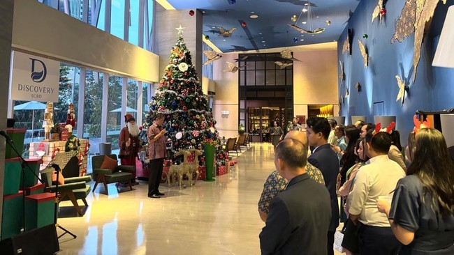 Discovery Hotels & Resorts merayakan Natal dengan tema "Cinta Kasih dalam Sukacita Natal", Acara ini mengajak berbagi kebaikan dan mempererat kebersamaan.
