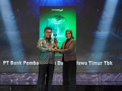 Bank Jatim Sabet Platinum Rank di Asia Sustainability Reporting Rating