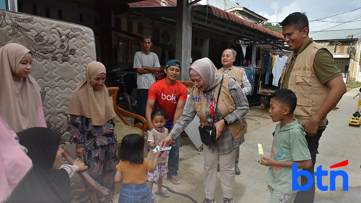BTN Salurkan Lebih dari Rp2 Miliar untuk Korban Banjir di Padang