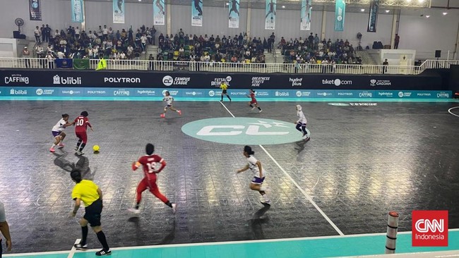 STKIP Pasundan meraih gelar juara Campus League Futsal Putri Regional Jakarta 2025 setelah menang 2-1 atas UPI.