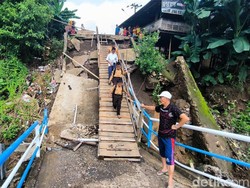 Jembatan Rusak Ancam Keselamatan Warga di Desa Bonto Tallasa Maros Ditutup
