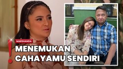 Momen Pilu Marshanda Antarkan Sang Ayah ke Peristirahatan Terakhir