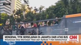 VIDEO: Mengenal Titik Bersejarah di Jakarta dari Atas Bus