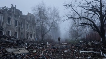 FOTO: Pasukan Ukraina Kian Tertekan di Garis Depan Pertempuran