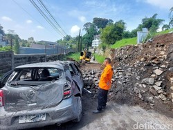 Cerita Imron Tertimpa Longsor Saat Melintas di Gegerkalong