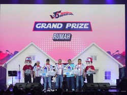 Rayakan HUT Ke-35 di GBK Basketball Hall, JNE Adakan Tasyakuran-Santunan