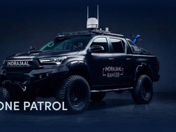 Sangar! Toyota Hilux Ini Dimodifikasi Jadi Kendaraan Anti-Drone
