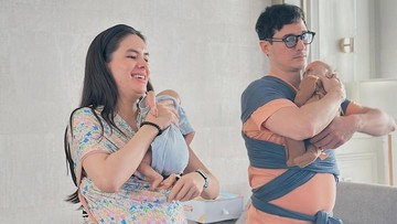 Gosip Terkini Selebriti Insertlive : Jelang Lahiran, 7 Potret Steffi Zamora dan Nino Fernandez Sibuk Belajar Urus Bayi