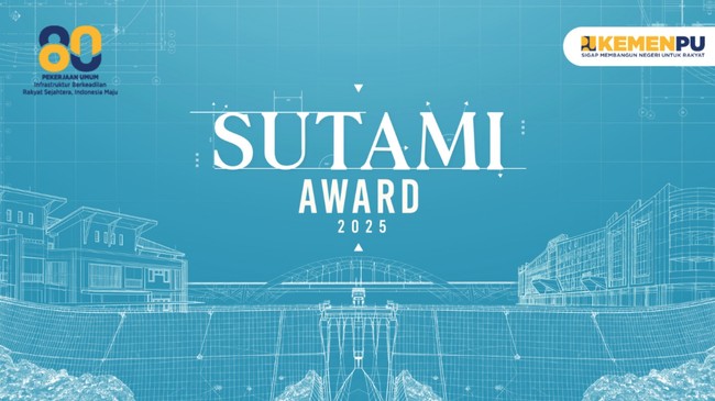 Kementerian Pekerjaan Umum menggelar Sutami Award 2025 sebagai ajang apresiasi terhadap insan pembangunan dalam kemajuan infrastruktur Indonesia.