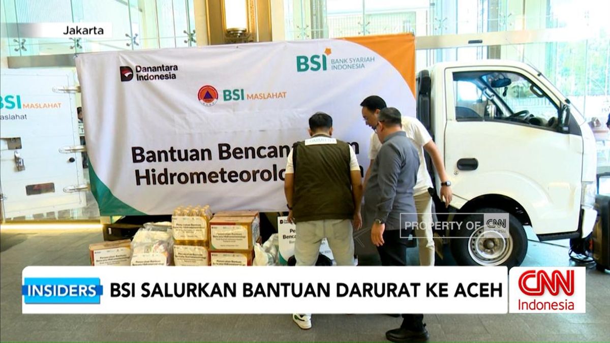 VIDEO: BSI Salurkan Bantuan Darurat ke Aceh
