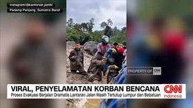 VIDEO: Viral, Penyelamatan Korban Bencana