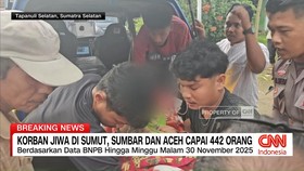 VIDEO: Korban Jiwa di Sumut, Sumbar, dan Aceh Capai 442 Orang