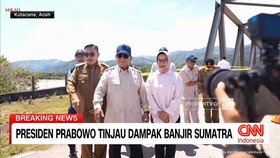 VIDEO: Presiden Prabowo Tinjau Dampak Banjir Sumatra