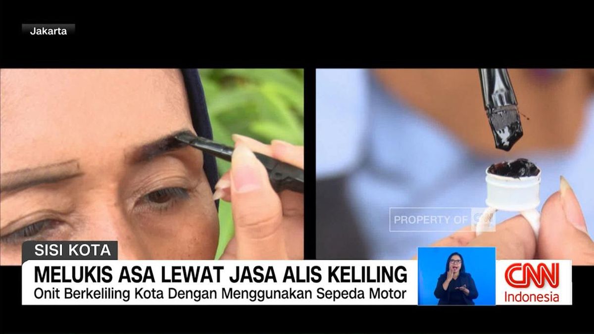 VIDEO: Melukis Asa Lewat Jasa Alis Keliling