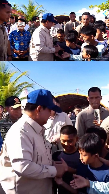 Prabowo Temui Warga Terdampak Banjir dan Longsor di Padang Pariaman