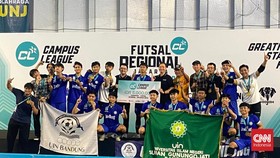 UIN Bandung Juara Campus League Futsal Putra Regional Jakarta