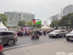 Video: Ada Aksi Bela Palestina di Kedubes AS Jelang Reuni Akbar 212