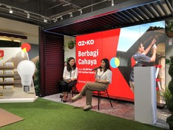 Tekan Emisi, AZKO Berbagi Cahaya Donasikan 150 Ribu Lampu LED