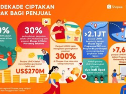 10 Tahun Shopee Dukung Bisnis Lokal, Penjualan Capai US$270 M Secara Global
