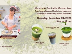 Gen Z Merapat! Workshop Matcha Latte Paling Seru di Jakarta Ada di Sini