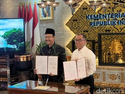 Mensos-Mendiktisaintek Teken MoU, Bina Lulusan SR Lanjut ke Perguruan Tinggi