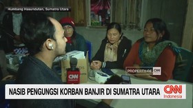 VIDEO: Nasib Pengungsi Korban Banjir di Sumatera Utara