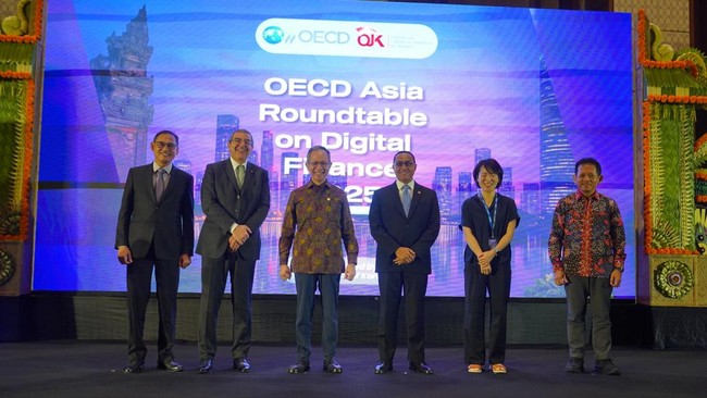 OJK dan OECD sepakat kembangkan transformasi keuangan digital yang bertanggung jawab. fokus pada stabilitas keuangan dan perlindungan konsumen.