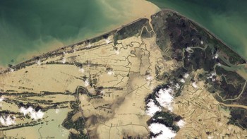 FOTO: Kerusakan Dahsyat Banjir Aceh Terekam Citra Satelit