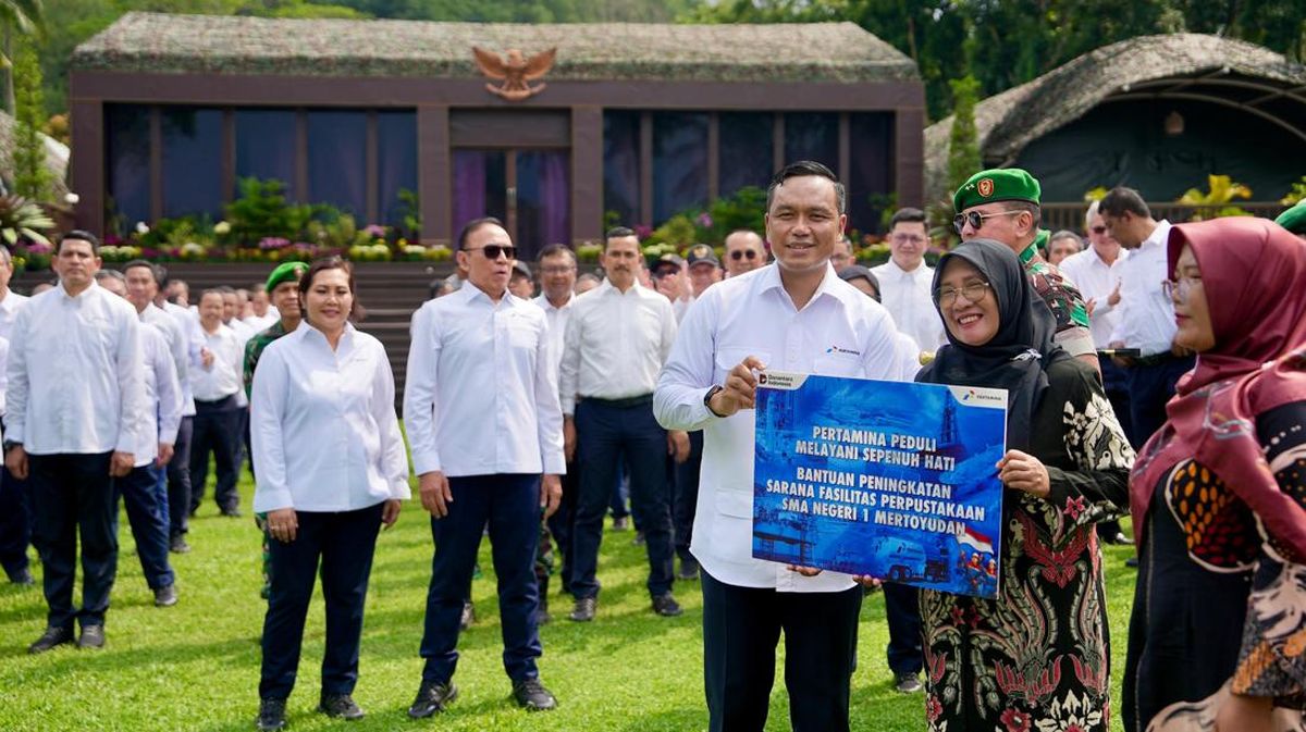 TJSL Sektor Pendidikan, Pertamina Renovasi Sekolah di Magelang