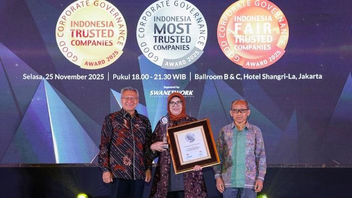 Pupuk Indonesia Raih Most Trusted 2025 Berkat Digitalisasi Tata Kelola