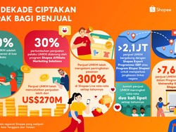 Sedekade Shopee Dukung UMKM, Bisnis Lokal Catat Penjualan US$270 M secara Global