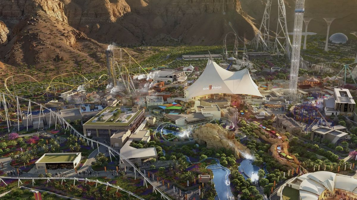 Gebrakan Saudi, Bangun Roller Coaster Tercepat dan Terpanjang di Dunia