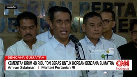 VIDEO: Kementan Kirim 40 Ribu Ton Beras untuk Korban Bencana Sumatra