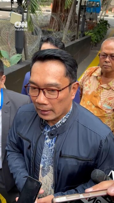 Ridwan Kamil Tiba di KPK, Jadi Saksi Kasus Bank BJB