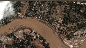 Citra Satelit Sebelum dan Sesudah Banjir Longsor: Aceh Rusak Parah