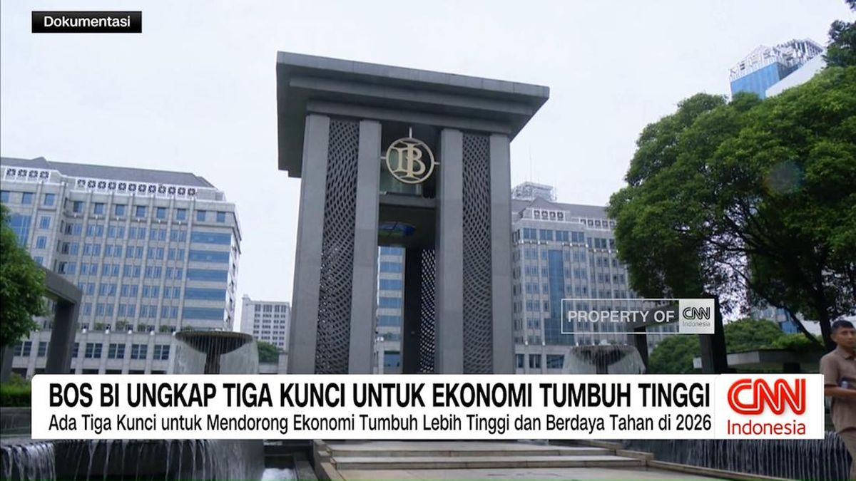 VIDEO: Bos BI Ungkap Tiga Kunci untuk Ekonomi Tumbuh Tinggi