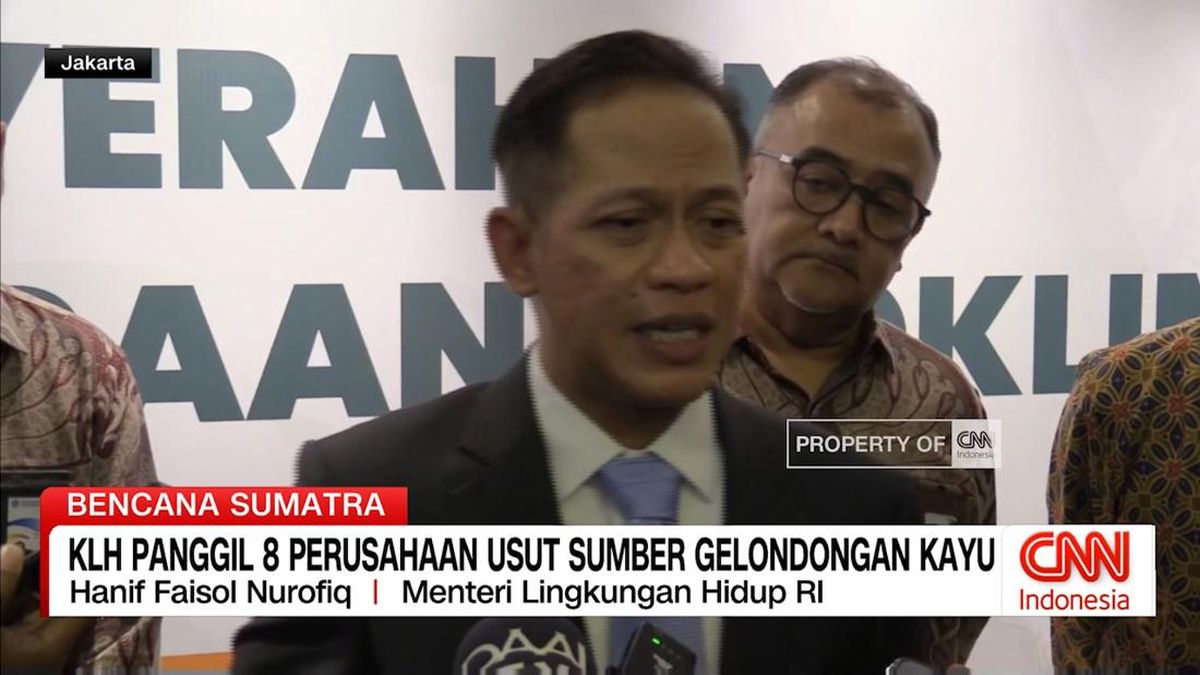 VIDEO: KLH Panggil Delapan Perusahaan Usut Sumber Gelondong Kayu