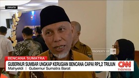 VIDEO: Gubernur Sumbar Ungkap Kerugian Dampak Bencana